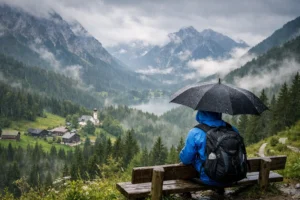 Regen in den Bayerischen Alpen? Das klappt trotzdem