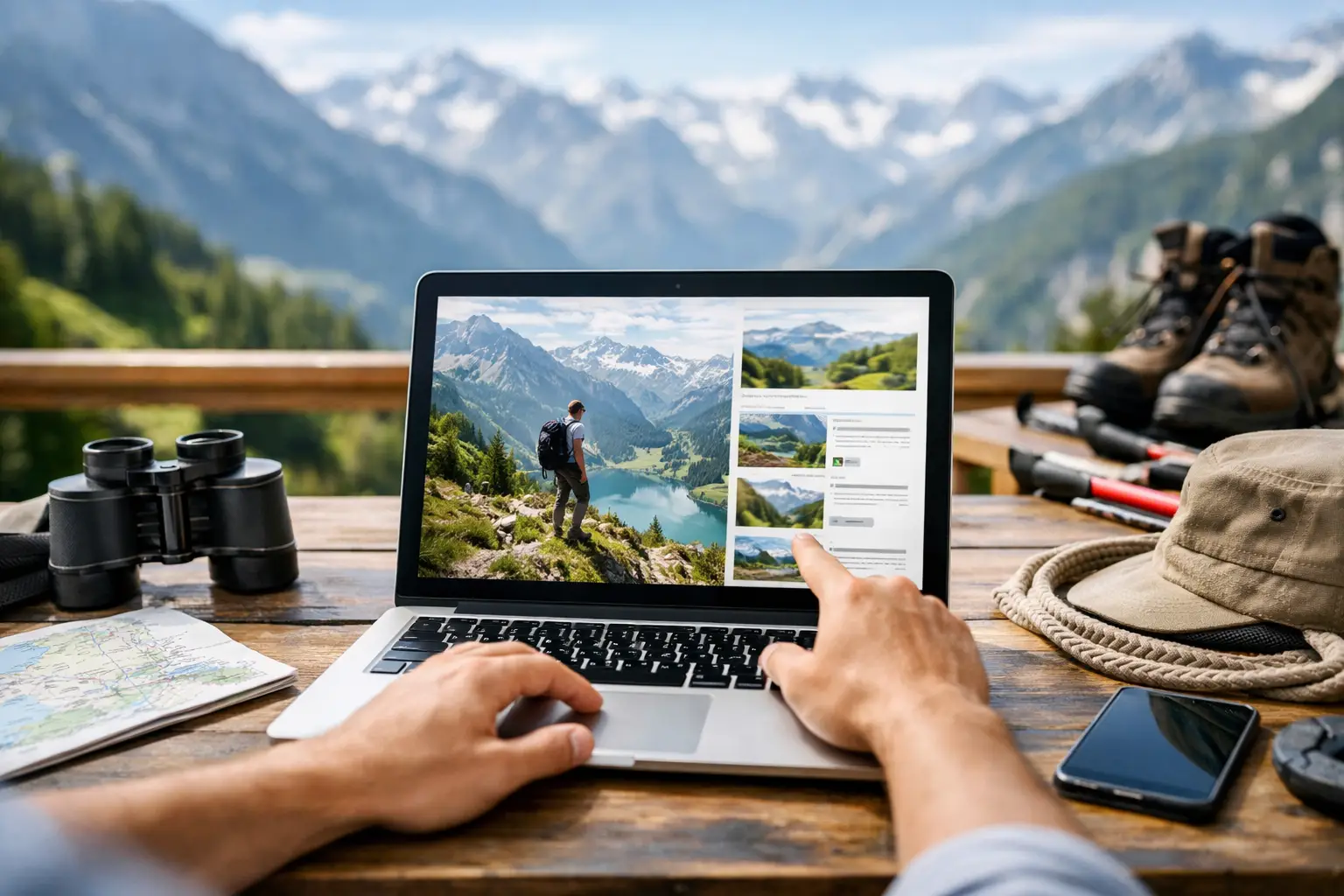 Buchbare Alpen-Erlebnisse online richtig wählen