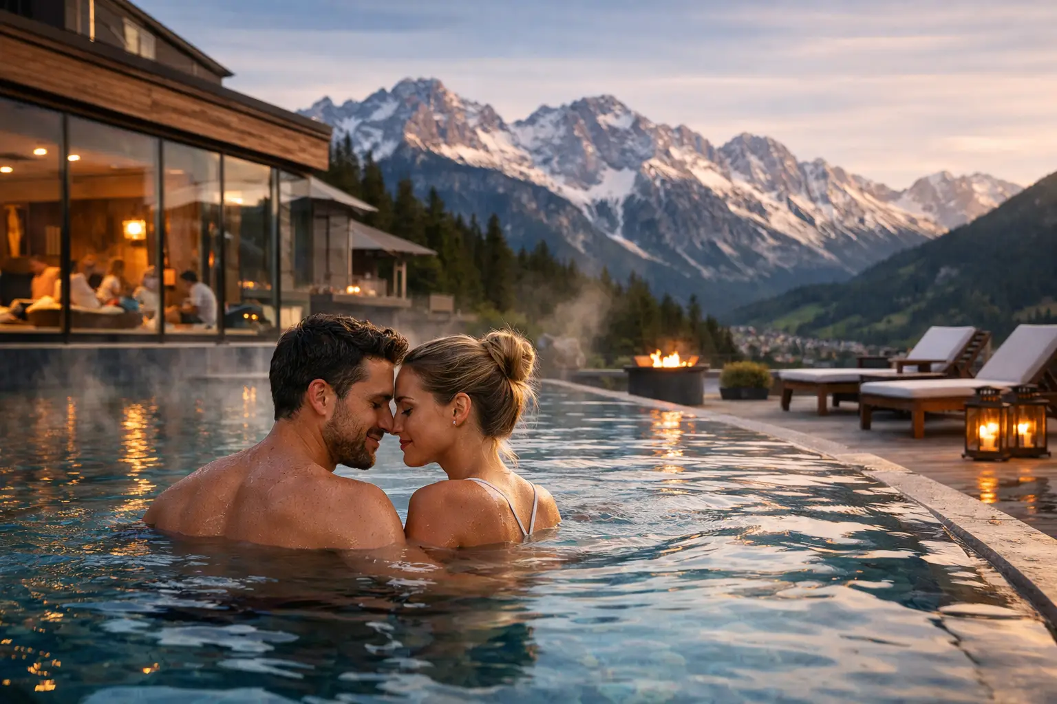 Thermenurlaub Alpen für Paare richtig planen