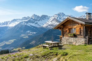 Wann öffnen Alpenhütten im Frühjahr für Wanderer?