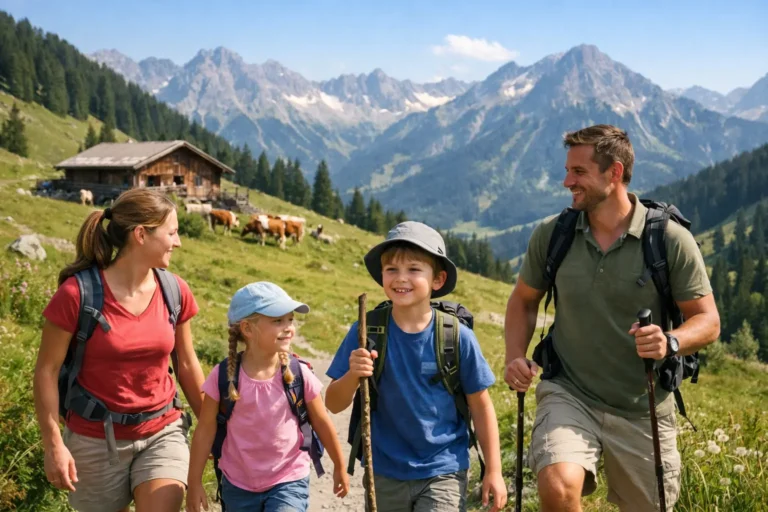 Almwanderung mit Kindern im Allgäu