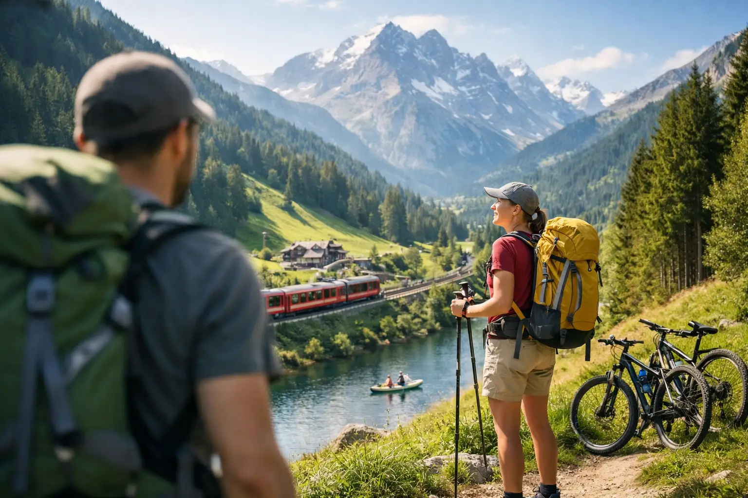 Alpen ohne Auto? So klappt der Trip