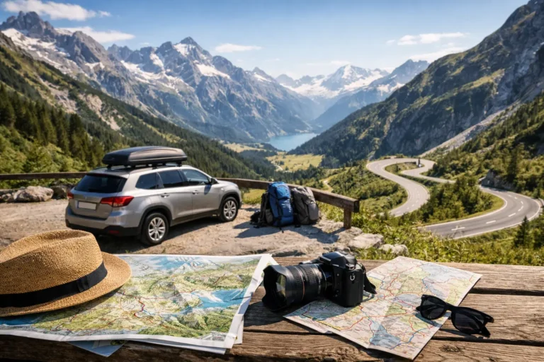 Alpen-Roadtrip Route: 7 Tage Planung