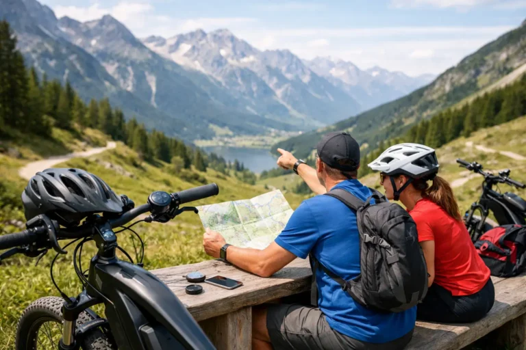 E-Bike-Touren in den Alpen für Einsteiger planen