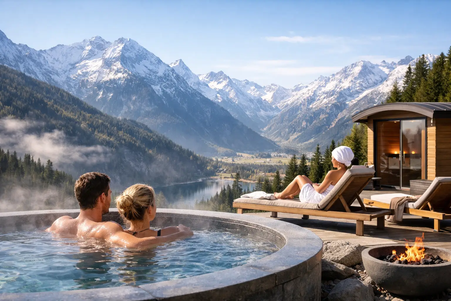 Outdoor-Wellness in den Alpen 2026