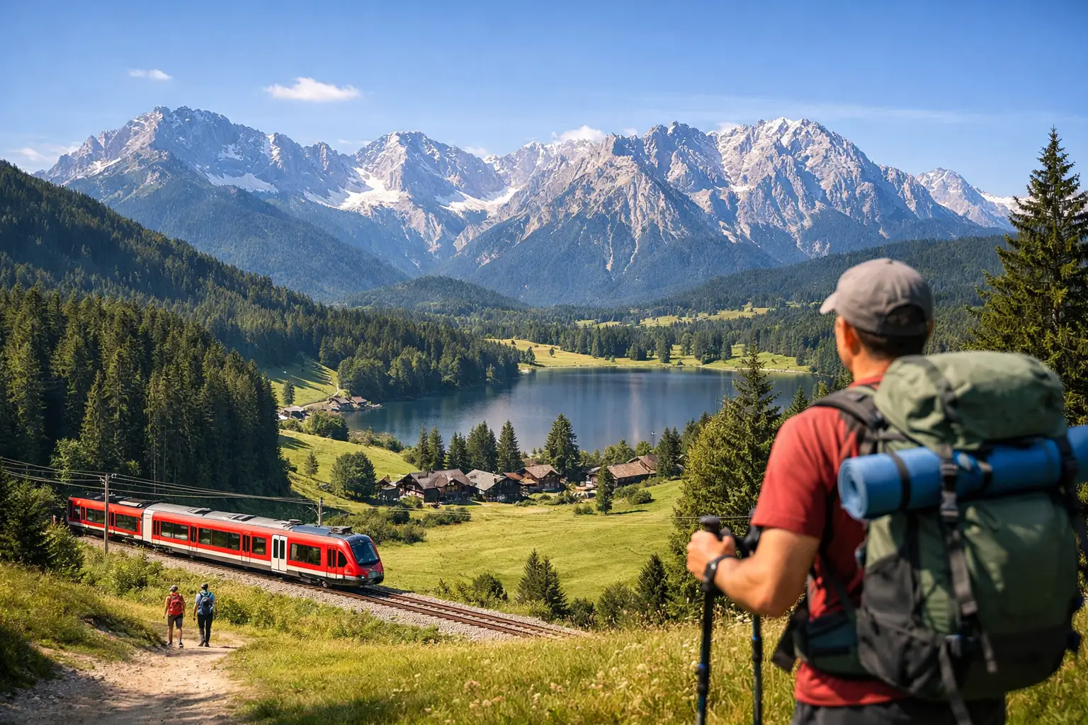 Panorama-Wandertour Bayern mit Bahnanreise