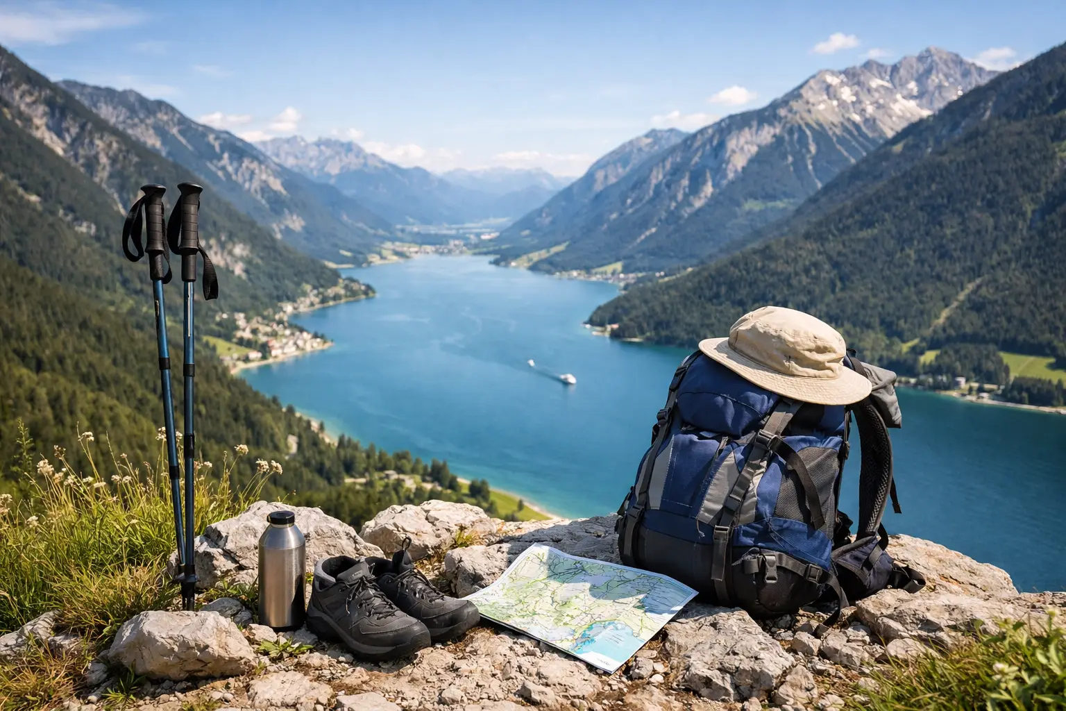 Tagestrip Achensee mit Wanderung planen