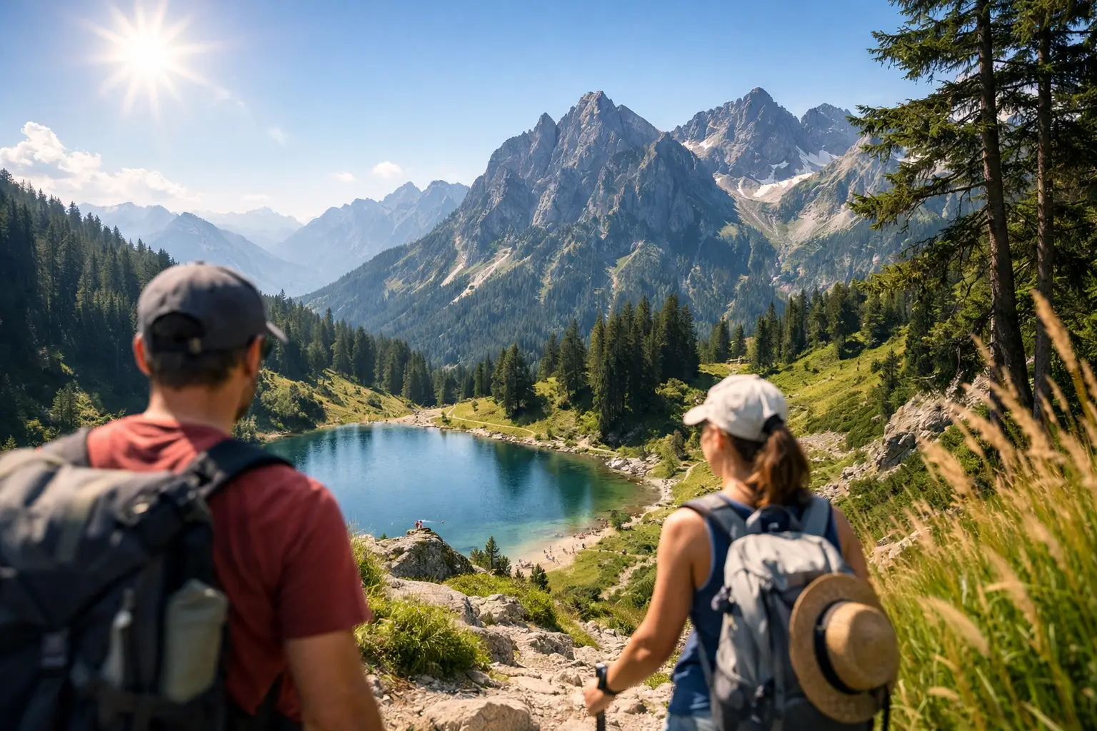 Welche Wanderung im Allgäu bei Hitze?