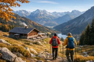 Herbstwanderung im Allgäu mit Hütte