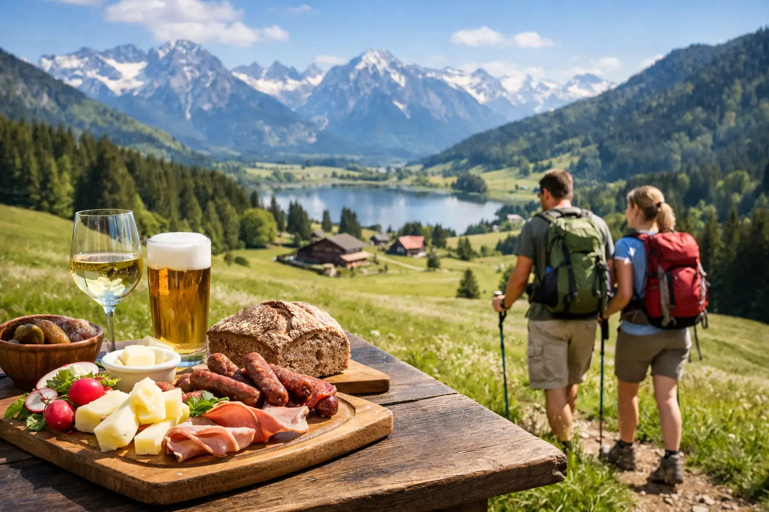 Kulinarische Wanderung im Allgäu planen