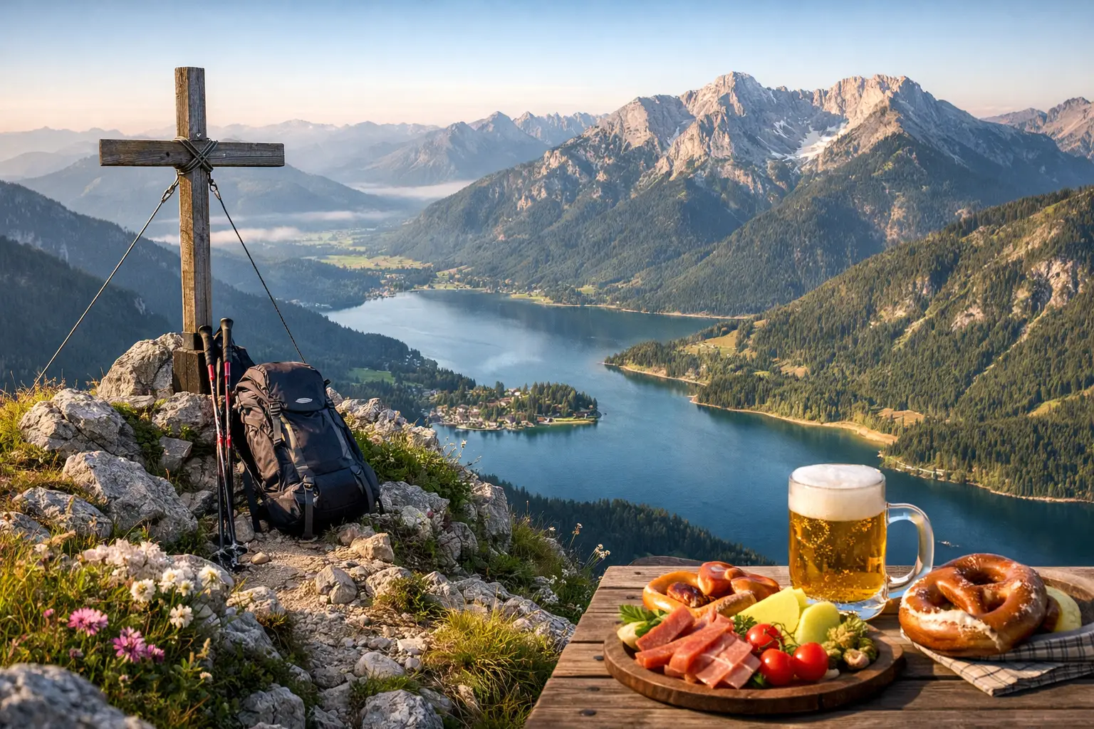 Bergurlaub in Bayern mit Gipfeln, Seen und Genuss